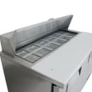 True TSSU-48-12-HC 48" TSSU Series Sandwich/Salad Prep Table w/ Refrigerated Base, 115v thumbnail 11