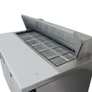 True TSSU-48-12-HC 48" TSSU Series Sandwich/Salad Prep Table w/ Refrigerated Base, 115v thumbnail 12
