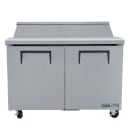True TSSU-48-12-HC 48" TSSU Series Sandwich/Salad Prep Table w/ Refrigerated Base, 115v thumbnail 2