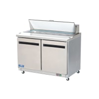 True TSSU-48-12-HC 48" TSSU Series Sandwich/Salad Prep Table w/ Refrigerated Base, 115v thumbnail 20