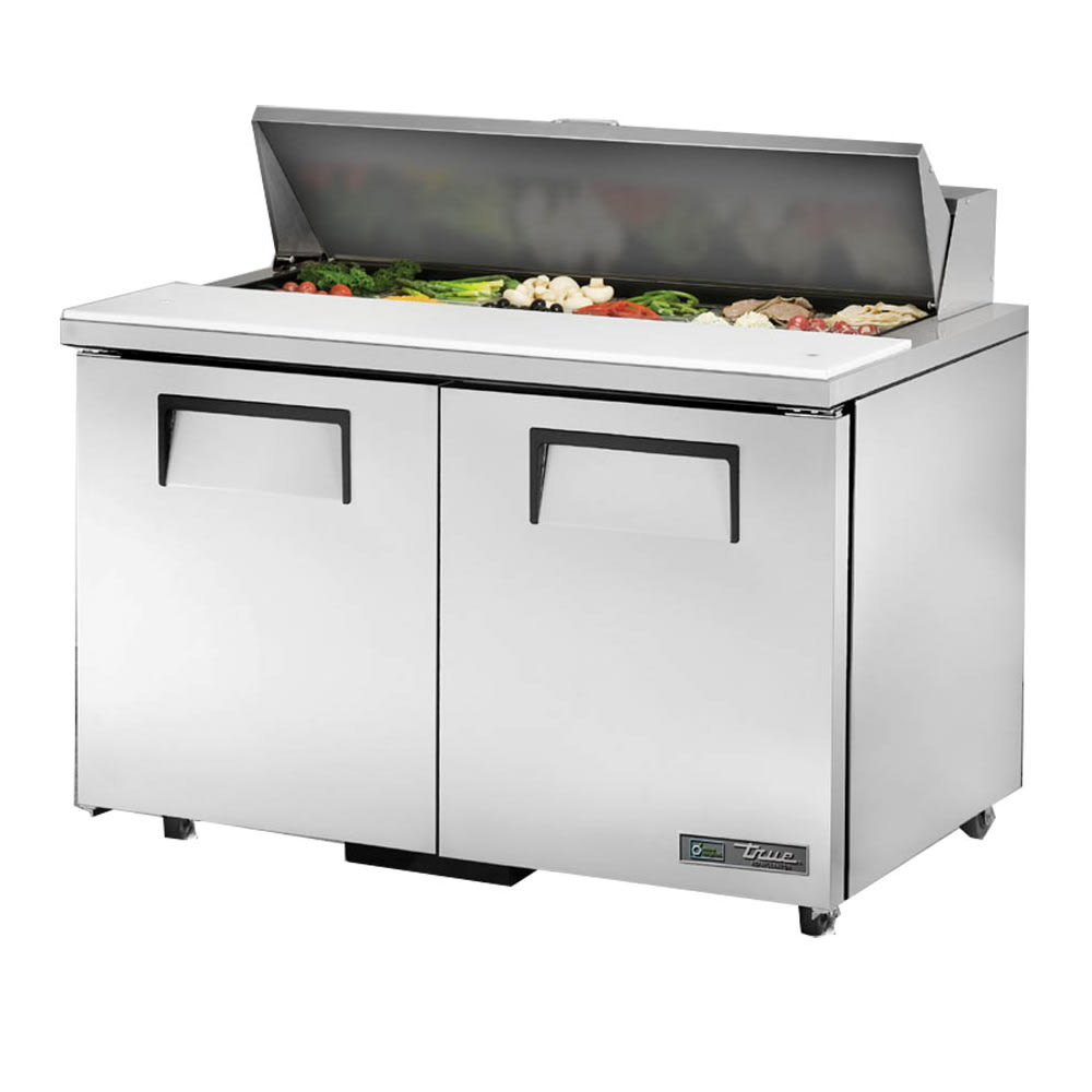 True TSSU-48-12-HC ADA 48" TSSU Series Sandwich/Salad Prep Table w/ Refrigerated Base, 115v
