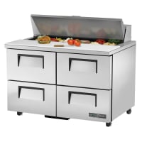 True TSSU-48-12D-2-HC ADA 48" TSSU Series Sandwich/Salad Prep Table w/ Refrigerated Base, 115v thumbnail 3