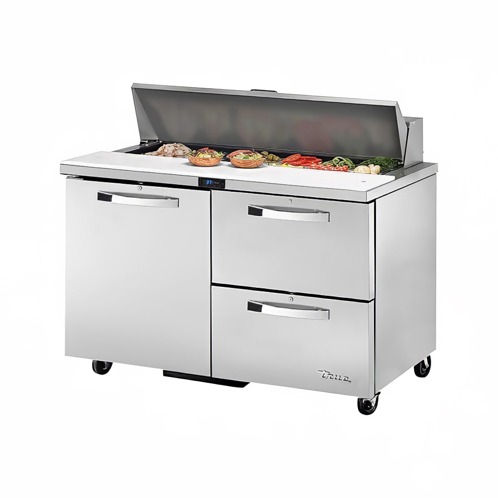 True TSSU-48-12D-2-HC~SPEC3 ADA 48" Spec Series® Sandwich/Salad Prep Table w/ Refrigerated Base, 115v