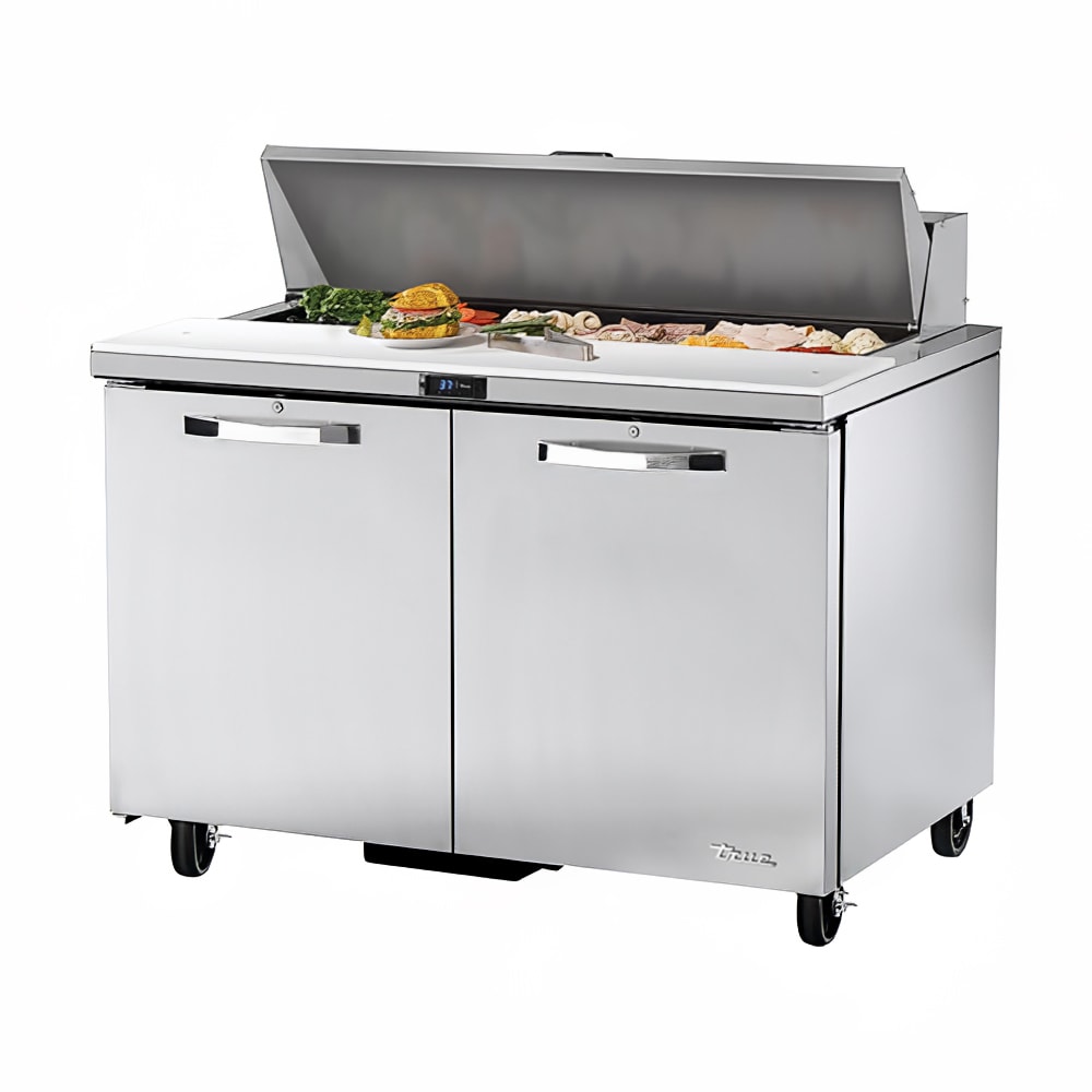 True TSSU-48-12-HC~SPEC3 48" Spec Series® Sandwich/Salad Prep Table w/ Refrigerated Base, 115v