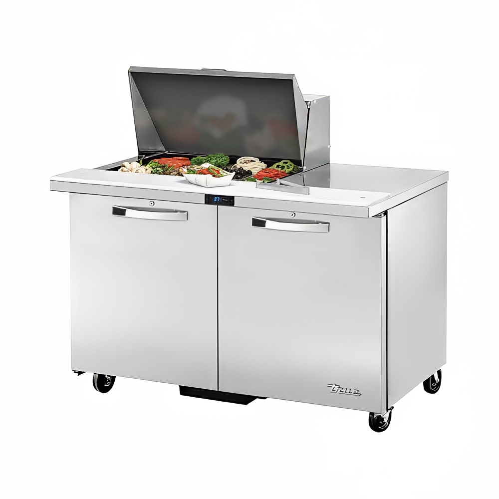 True TSSU-48-12M-B-HC~SPEC3 ADA 48" Spec Series® Mega Top Sandwich/Salad Prep Table w/ Refrigerated Base, 115v