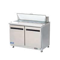 True TSSU-48-15M-B-HC 48" TSSU Series Mega Top Sandwich/Salad Prep Table w/ Refrigerated Base, 115v thumbnail 2