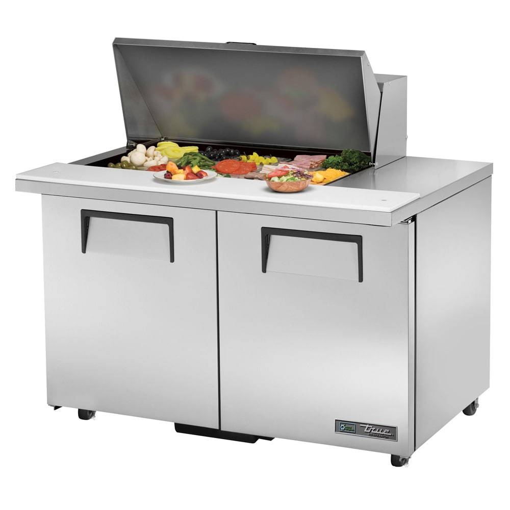 True TSSU-48-15M-B-HC ADA 48" TSSU Series Mega Top Sandwich/Salad Prep Table w/ Refrigerated Base, 115v