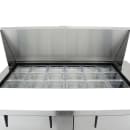 True TSSU-48-18M-B-HC 48" TSSU Series Mega Top Sandwich/Salad Prep Table w/ Refrigerated Base, 115v thumbnail 13