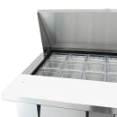 True TSSU-48-18M-B-HC 48" TSSU Series Mega Top Sandwich/Salad Prep Table w/ Refrigerated Base, 115v thumbnail 15