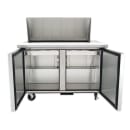 True TSSU-48-18M-B-HC 48" TSSU Series Mega Top Sandwich/Salad Prep Table w/ Refrigerated Base, 115v thumbnail 6