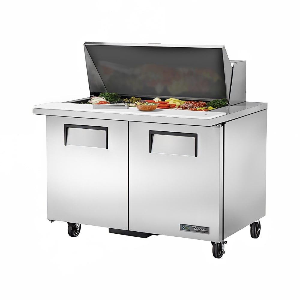 True TSSU-48-18M-B-HC ADA 48" TSSU Series Mega Top Sandwich/Salad Prep Table w/ Refrigerated Base, 115v