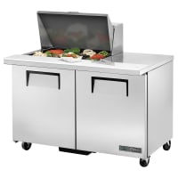 True TSSU-48-18M-B-HC ADA 48" TSSU Series Mega Top Sandwich/Salad Prep Table w/ Refrigerated Base, 115v thumbnail 2