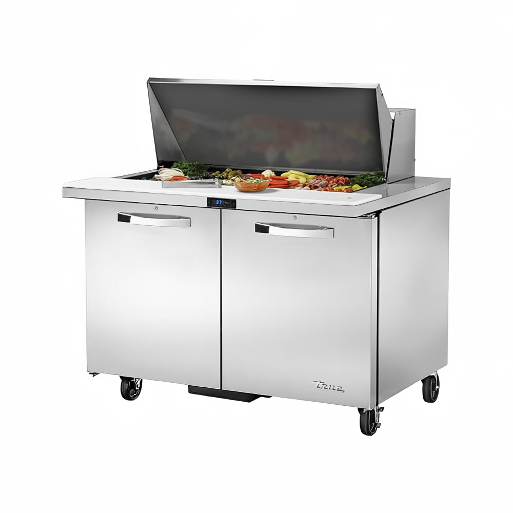 True TSSU-48-18M-B-HC~SPEC3 ADA 48" Spec Series® Mega Top Sandwich/Salad Prep Table w/ Refrigerated Base, 115v