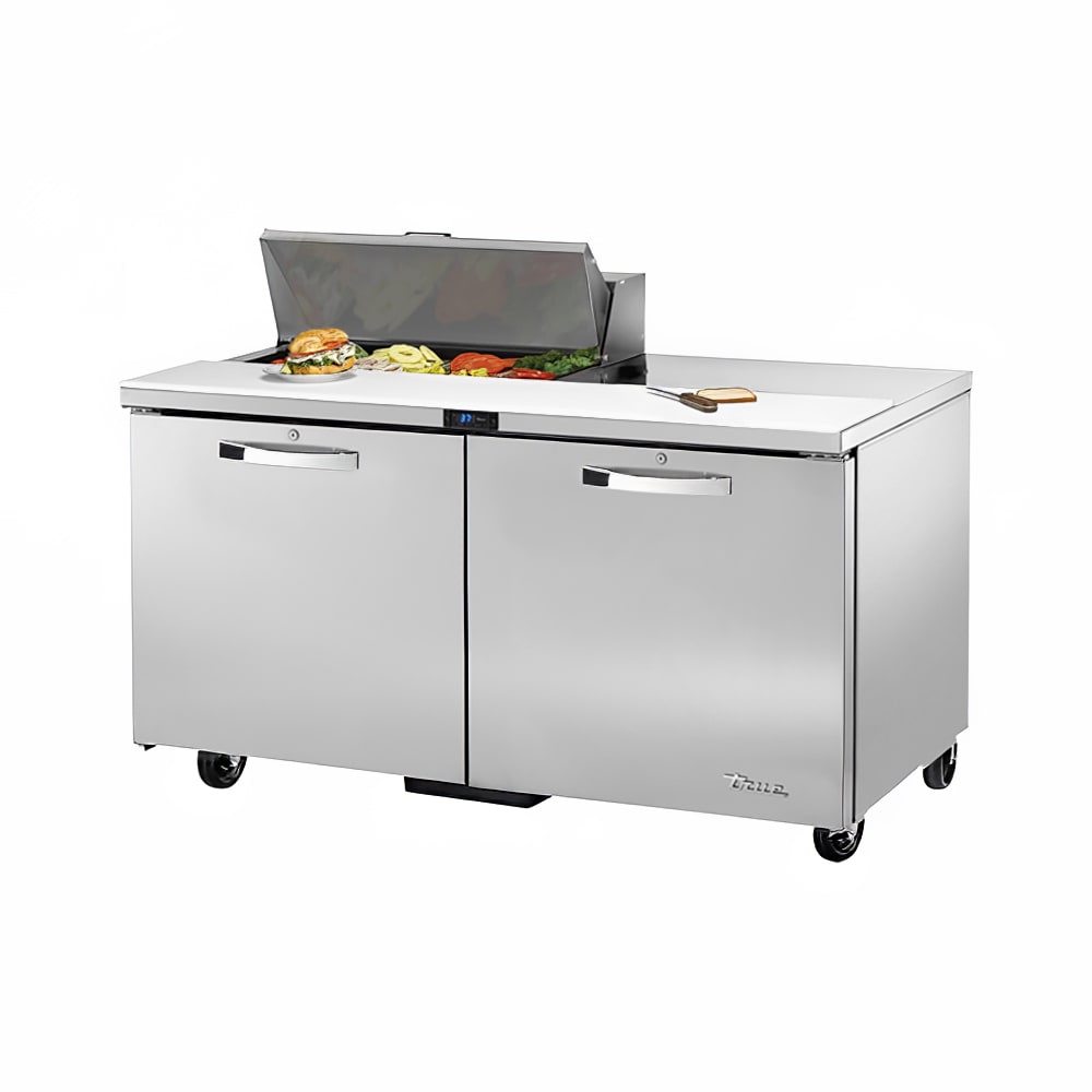 True TSSU-60-08-HC~SPEC3 ADA 60" Spec Series® Sandwich/Salad Prep Table w/ Refrigerated Base, 115v