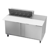 True TSSU-60-10-HC 60" TSSU Series Sandwich/Salad Prep Table w/ Refrigerated Base, 115v thumbnail 3