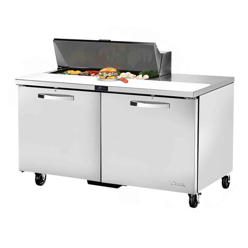 True TSSU-60-10-HC~SPEC3 ADA 60" Spec Series® Sandwich/Salad Prep Table w/ Refrigerated Base, 115v