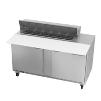 True TSSU-60-12-HC 60" TSSU Series Sandwich/Salad Prep Table w/ Refrigerated Base, 115v thumbnail 4