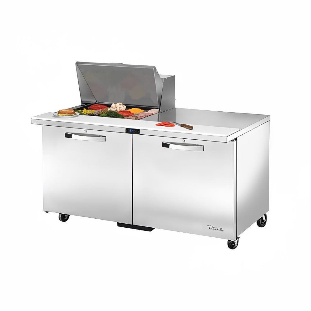 True TSSU-60-12M-B-HC~SPEC3 ADA 60" Spec Series® Mega Top Sandwich/Salad Prep Table w/ Refrigerated Base, 115v