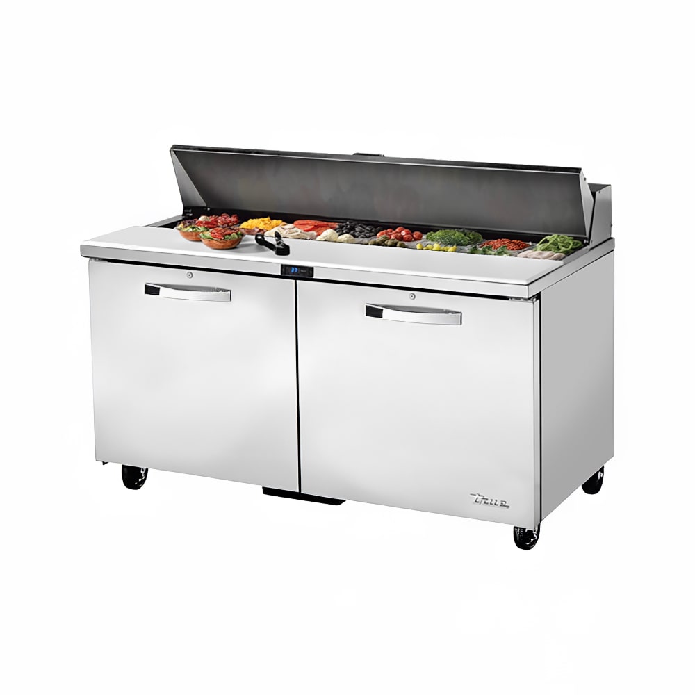 True TSSU-60-16-HC~SPEC3 ADA 60" Spec Series® Sandwich/Salad Prep Table w/ Refrigerated Base, 115v