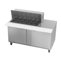 True TSSU-60-18M-B-HC 60" TSSU Series Mega Top Sandwich/Salad Prep Table w/ Refrigerated Base, 115v thumbnail 2