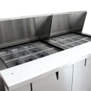 True TSSU-60-24M-B-ST-HC 60" TSSU Series Mega Top Sandwich/Salad Prep Table w/ Refrigerated Base, 115v thumbnail 17