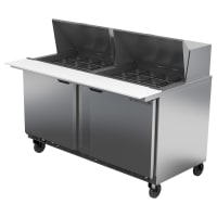 True TSSU-60-24M-B-ST-HC 60" TSSU Series Mega Top Sandwich/Salad Prep Table w/ Refrigerated Base, 115v thumbnail 25