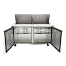 True TSSU-60-24M-B-ST-HC 60" TSSU Series Mega Top Sandwich/Salad Prep Table w/ Refrigerated Base, 115v thumbnail 7