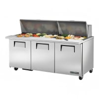 True TSSU-72-15M-B-HC ADA 72" TSSU Series Mega Top Sandwich/Salad Prep Table w/ Refrigerated Base, 115v thumbnail 2