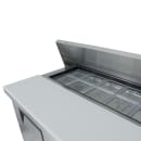 True TSSU-72-18-HC 72" TSSU Series Sandwich/Salad Prep Table w/ Refrigerated Base, 115v thumbnail 18