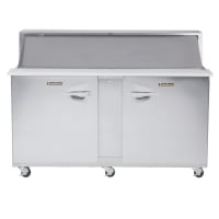 True TSSU-72-18-HC 72" TSSU Series Sandwich/Salad Prep Table w/ Refrigerated Base, 115v thumbnail 23