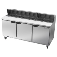 True TSSU-72-18-HC 72" TSSU Series Sandwich/Salad Prep Table w/ Refrigerated Base, 115v thumbnail 25