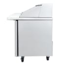 True TSSU-72-30M-B-ST-HC 72" TSSU Series Mega Top Sandwich/Salad Prep Table w/ Refrigerated Base, 115v thumbnail 4
