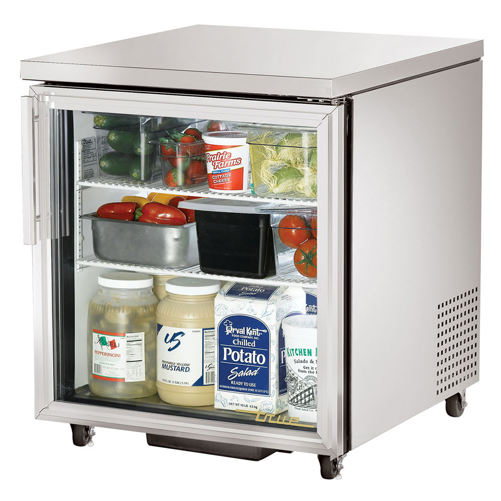 True TUC-27G-HC~FGD01 ADA 27" W Undercounter Refrigerator w/ (1) Section & (1) Right Hinge Door, 115v