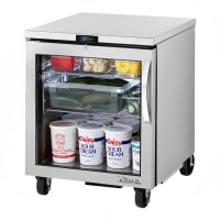 True TUC-27G-HC~FGD01 ADA 27" W Undercounter Refrigerator w/ (1) Section & (1) Right Hinge Door, 115v thumbnail 2
