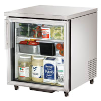 True TUC-27G-HC~FGD01 ADA 27" W Undercounter Refrigerator w/ (1) Section & (1) Left Hinge Door, 115v thumbnail 2