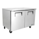 True TUC-48-HC 48" W Undercounter Refrigerator w/ (2) Sections & (2) Doors, 115v thumbnail 3