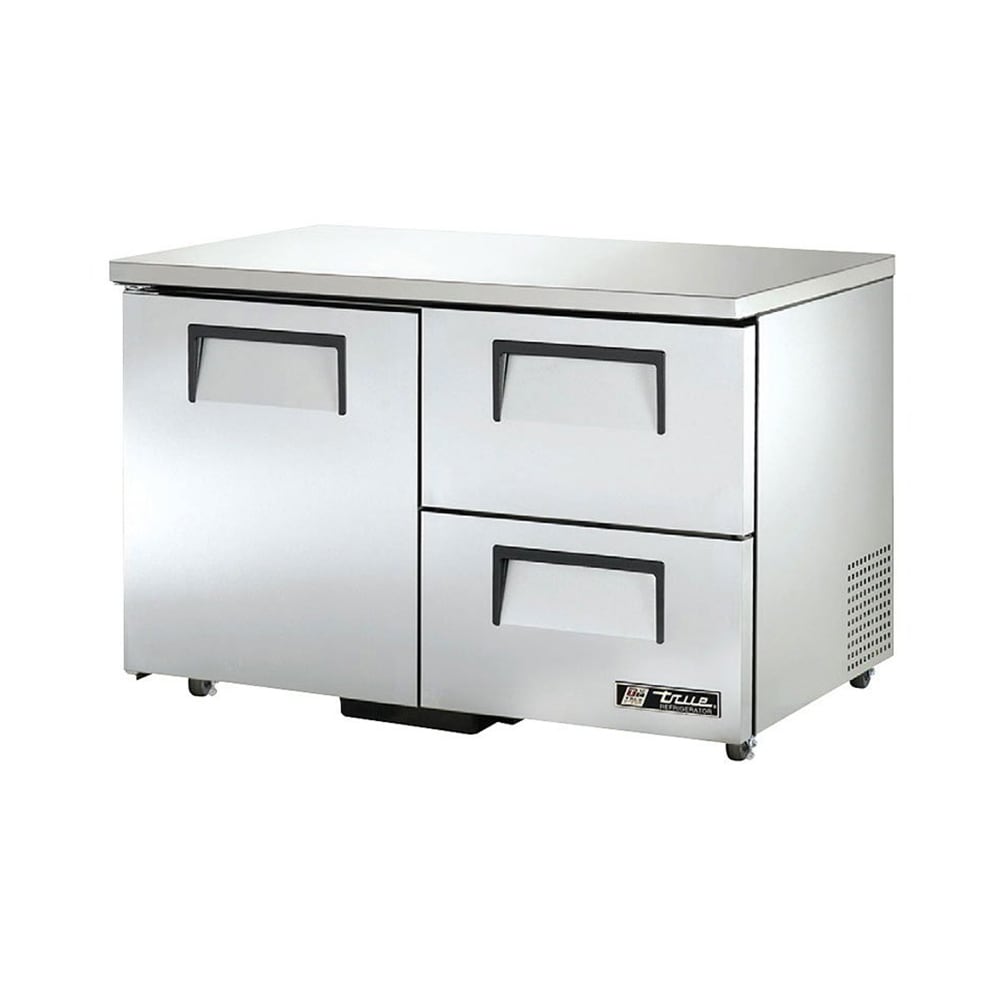 True TUC-48D-2-HC ADA 48" W Undercounter Refrigerator w/ (2) Sections, (2) Drawers & (1) Door, 115v