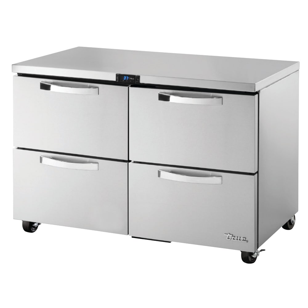 True TUC-48D-4-HC~SPEC3 ADA 48" W Undercounter Refrigerator w/ (2) Sections & (4) Drawers, 115v