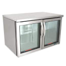 True TUC-48G-HC~FGD01-LP 48 3/8" Undercounter Refrigerator w/ (2) Sections & (2) Doors, 115v thumbnail 3