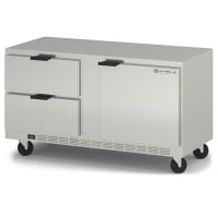 True TUC-60D-2-HC 60" W Undercounter Refrigerator w/ (2) Sections, (2) Drawers & (1) Door, 115v thumbnail 2