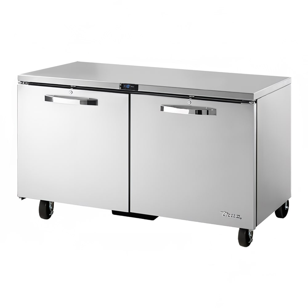 True TUC-60F-HC~SPEC3 ADA 60" W Undercounter Freezer w/ (2) Sections & (2) Doors, 115v