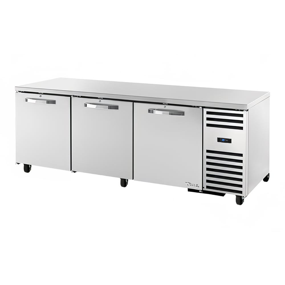 True TUC-93-HC~SPEC3 93" W Undercounter Refrigerator w/ (3) Sections & (3) Doors, 115v