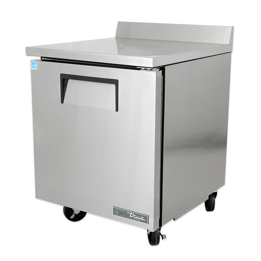 True TWT-27F-HC 28" W Worktop Freezer w/ (1) Section & (1) Right Hinge Door, 115v