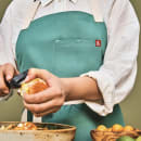 Hedley & Bennett Full Length Bib Apron w/ (2) Pockets - 33" x 30", Cotton, Julep Green (HB001384) thumbnail 3