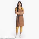 Hedley & Bennett Full Length Bib Apron w/ (2) Pockets - 33" x 30", Cotton, Montana (HB001519) thumbnail 3