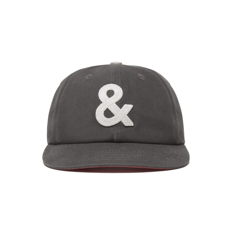 Hedley & Bennett Baseball Hat w/ Adjustable Strap - Cotton, Charcoal Grey (HB001578)