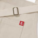 Hedley & Bennett Full Length Bib Apron w/ (2) Pockets - 33" x 30", Cotton, Flat White (HB001667) thumbnail 2