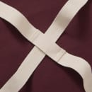 Hedley & Bennett Full Length Bib Apron w/ (2) Pockets - 33" x 30", Cotton, House Red (HB001675) thumbnail 3