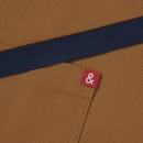 Hedley & Bennett 2 Pocket Bistro Apron - 21" x 28", Cotton, Denver Brown (HB001716) thumbnail 2