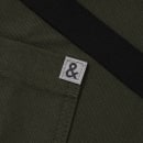 Hedley & Bennett 2 Pocket Bistro Apron - 21" x 28", Cotton, Olive Green (HB001717) thumbnail 2